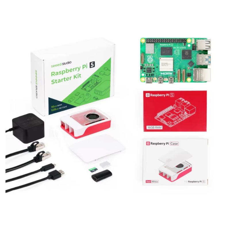Kit de démarrage 5 - 4 Go/8 Go - Raspberry Pi 5 8Gb Kit avis et prix