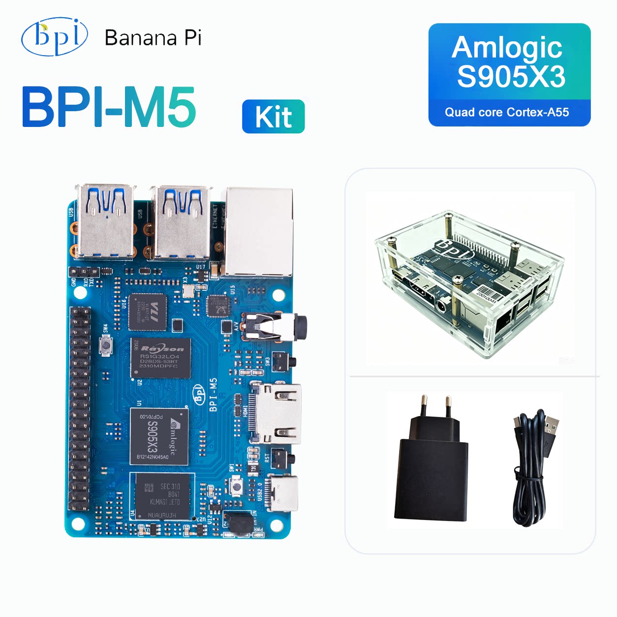 Carte de développement Banana  - Banana Pi Bpi-M5 avis et prix