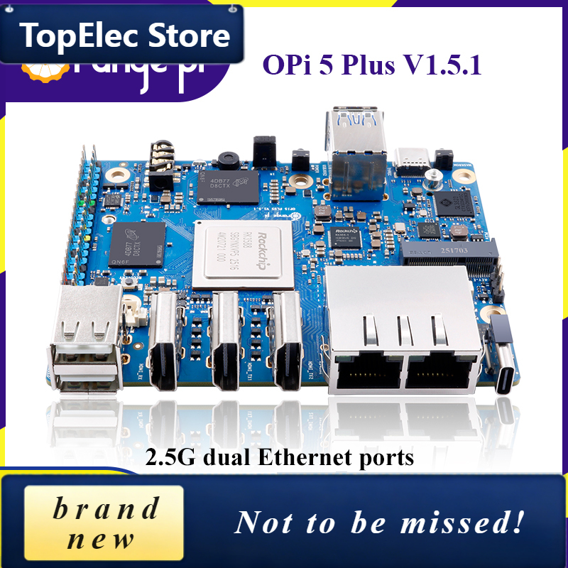 Ordinateur monocarte TopElec O - Orange Pi 5 Plus 16Gb avis et prix