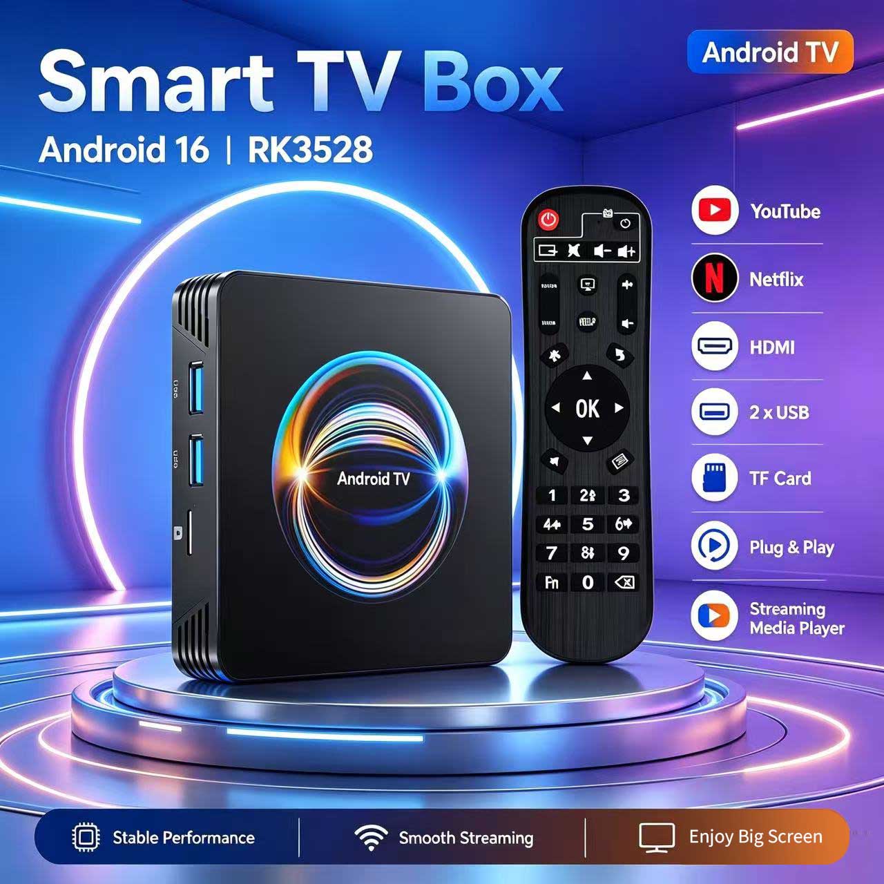 Boîtier TV Android 16 X66 RK35 - Khadas Vim4 8Gb avis et prix